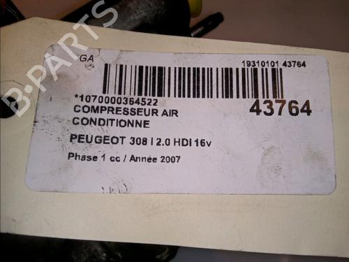 AC compressor PEUGEOT 308 I (4A_, 4C_) 2.0 HDi | BP11824927M34 