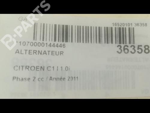 Alternator CITROËN C1 (PM_, PN_) 1.0 | BP9600229M7 