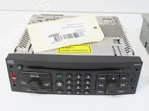 Used Radio Radio PEUGEOT 307 CC (3B) 2.0 16V (136 hp) 40554282 40554282