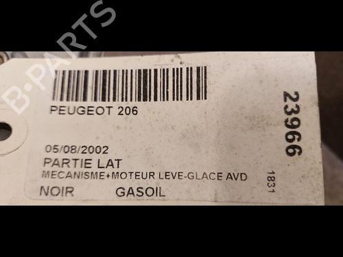 Used Front right window mechanism PEUGEOT 206 Hatchback (2A/C) 2.0 HDI 90 (90 hp) 23175582