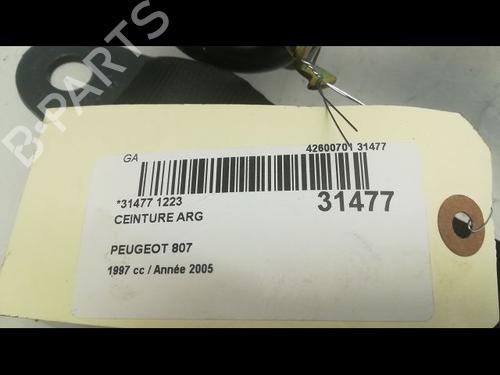 Used Rear left belt tensioner PEUGEOT 807 (EB_) 2.0 HDi (109 hp) 23175126