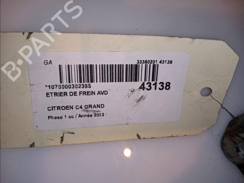 Used Right front brake caliper Right front brake caliper CITROËN C4 Grand Picasso II (DA_, DE_) 1.6 HDi / BlueHDi 115 (115 hp) 14877590 14877590