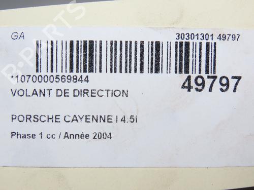 Used Steering wheel PORSCHE CAYENNE (9PA) S 4.5 (340 hp) 24358793