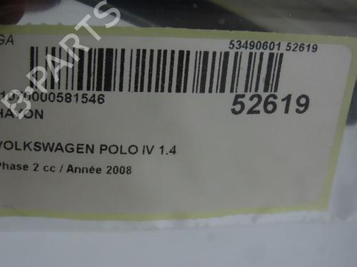 Used Tailgate VW POLO IV (9N_, 9A_) 1.4 TDI (70 hp) 28832162