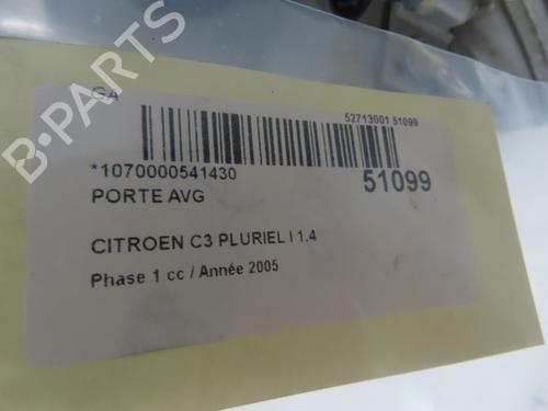 Left front door CITROËN C3 Pluriel (HB_) 1.4 HDi | BP24358991C2 