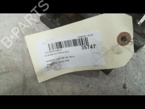 Used Right front brake caliper HONDA CIVIC VIII Hatchback (FN, FK) 1.8 (FN1, FK2) (140 hp) 14877291