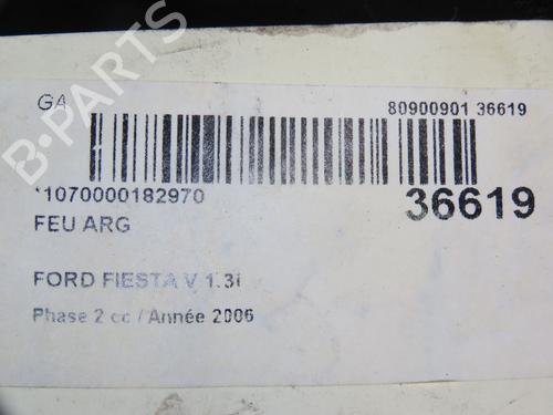 Used Left taillight FORD FIESTA V (JH_, JD_) 1.3 (69 hp) 23178035