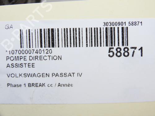 Steering pump VW PASSAT B5 Variant (3B5) 1.9 TDI | BP36850221M99  - Image 7
