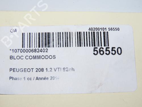 Steering column stalk PEUGEOT 208 I (CA_, CC_) 1.2 VTI 82 | BP31324638I23 