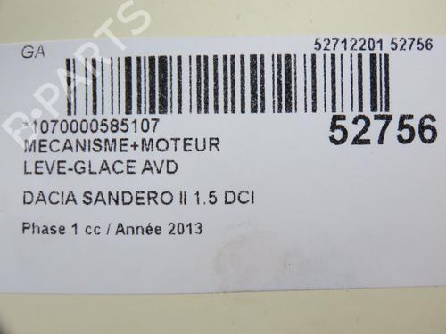 Front right window mechanism DACIA SANDERO II 1.5 dCi | BP28831123C23  - Image 5