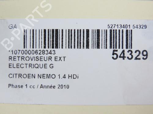 Retrovisor esquerdo CITROËN NEMO MPV 1.4 HDi | BP31120812C26  - Image 5