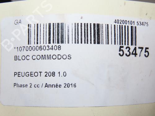 Steering column stalk PEUGEOT 208 I (CA_, CC_) 1.0 VTi | BP28967824I23