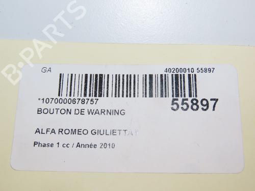 Warning ALFA ROMEO GIULIETTA (940_) 1.6 JTDM (940FXD1A) (105 hp) 31141116