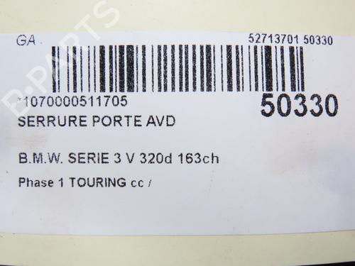 Front right lock BMW 3 Touring (E91) 320 d | BP28831576C97 