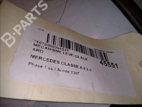 Rear right window mechanism MERCEDES-BENZ A-CLASS (W169) A 180 CDI (169.007, 169.307) | BP12181021C25 