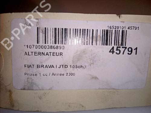Used Alternator FIAT BRAVA (182_) 1.9 JTD 105 (105 hp) 23172082