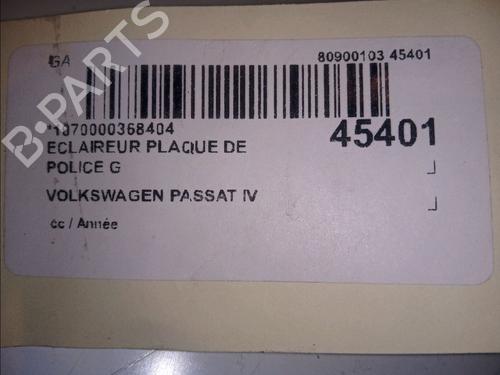 Éclairage de plaque d'immatriculation VW PASSAT B6 Variant (3C5) 2.0 TDI (110 hp) 14880871