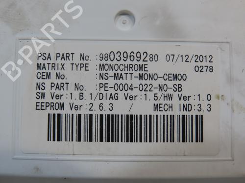 Instrument cluster PEUGEOT RCZ 2.0 HDi | BP26383602C47 - Image 6