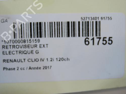 left-mirror-renault-clio-iv-bh_-2012-2013-2014-2015-2016-2017-2018-2019-2020-2021-39938074 main image
