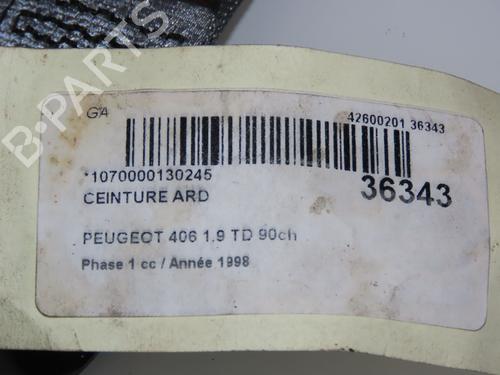 Rear right belt tensioner PEUGEOT 406 (8B) 1.9 TD | BP9599057C90 