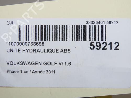 ABS pump VW GOLF VI (5K1) 1.6 TDI | BP37411038M43 - Image 9