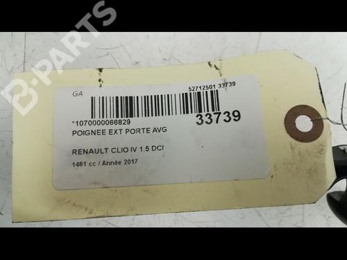 Front left exterior door handle RENAULT CLIO IV (BH_) 1.5 dCi 90 | BP9595506C128 