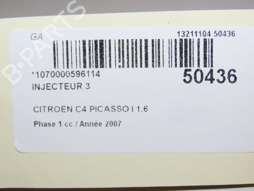Injector CITROËN C4 Picasso I MPV (UD_) 1.6 HDi | BP28828847M100 - Image 3