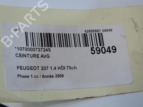 Used Front left belt tensioner Front left belt tensioner PEUGEOT 207 (WA_, WC_) 1.4 HDi (68 hp) 36444406 36444406