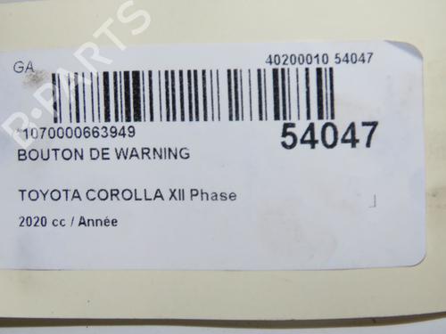Used Warning switch Warning switch 36958493 36958493