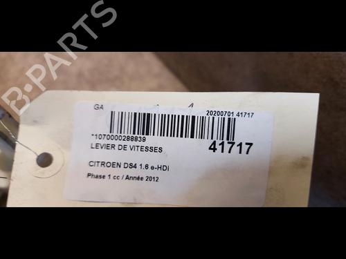 Gear lever CITROËN DS4 (NX_) 2.0 HDi 165 | BP9615255M90 