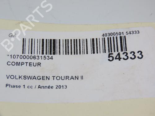 Used Instrument cluster VW TOURAN (1T3) 2.0 TDI (140 hp) 28968019