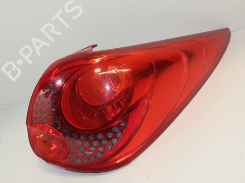 Used Right taillight PEUGEOT 207 SW (WK_) 1.6 HDi (90 hp) 28969586