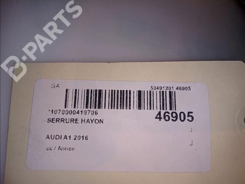 Tailgate lock AUDI A1 Sportback (8XA, 8XF) 1.4 TDI | BP12095064C101 