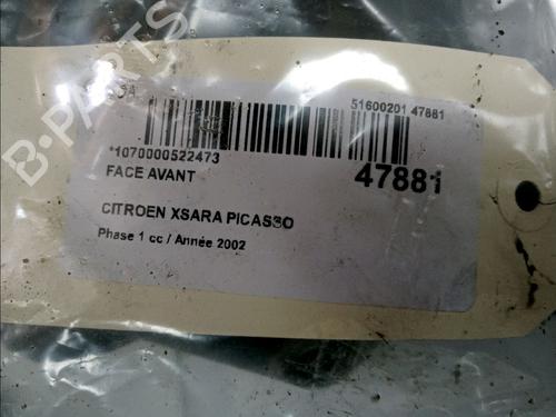 Used Front slam panel CITROËN XSARA PICASSO (N68) 2.0 HDi (90 hp) 17371552