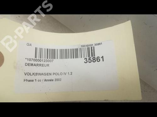 Starter VW POLO IV (9N_, 9A_) 1.2 12V | BP9598590M8 