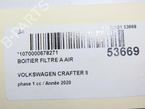 Air filter box VW CRAFTER Van (SY_, SX_) 2.0 TDI FWD (SYB, SYC, SYD) | BP30447487M87 