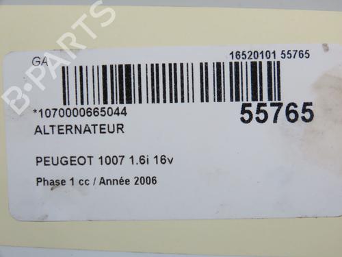 Alternator PEUGEOT 1007 (KM_) 1.6 16V | BP30893411M7  - Image 9