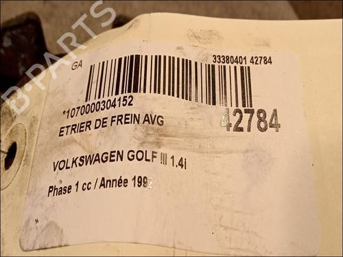 Used Left front brake caliper VW GOLF III (1H1) 1.4 (60 hp) 23174112