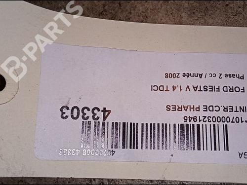 Headlight switch FORD FIESTA V (JH_, JD_) 1.4 TDCi | BP9618560I24 