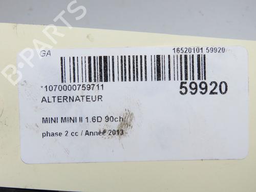 Alternator MINI MINI (R56) One D | BP40484780M7 - Image 9