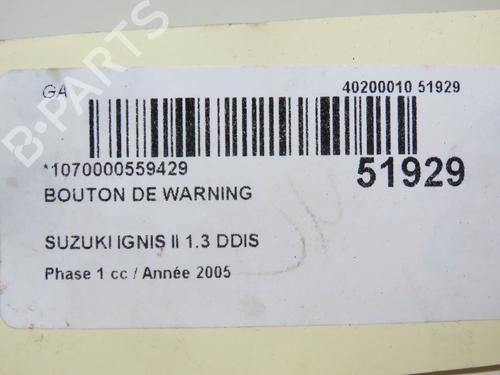 Advarselsbryter SUZUKI IGNIS II (MH) 1.3 DDiS (RM413D) (70 hp) 28801692