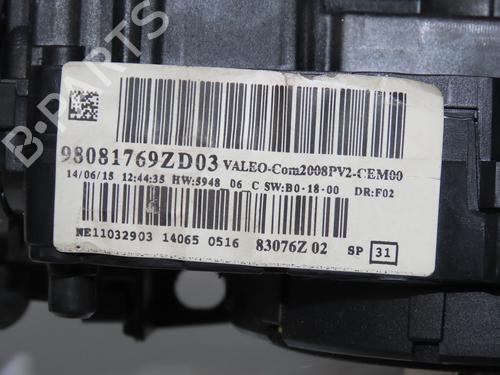 Steering column stalk PEUGEOT 208 I (CA_, CC_) 1.2 VTI 82 | BP32277446I23