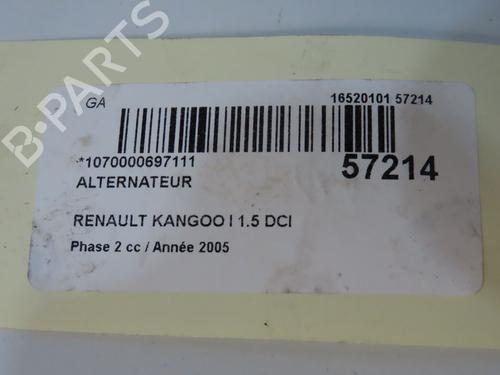 Alternator RENAULT KANGOO (KC0/1_) 1.5 dCi (KC08, KC09) | BP36246551M7  - Image 5