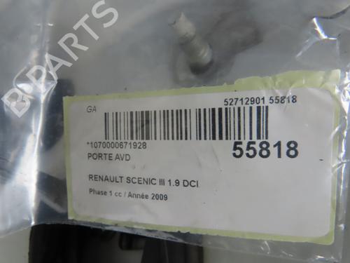 Right front door RENAULT SCÉNIC III (JZ0/1_) 1.9 dCi (JZ0J, JZ1J, JZ1K, JZ1S) | BP31077341C3
