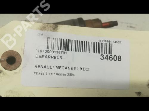 Starter RENAULT MEGANE II Estate (KM0/1_) 1.9 dCi (KMRG, KM1G, KM0G, KM2C) | BP9598159M8