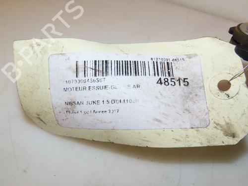 Rear wiper motor NISSAN JUKE (F15) 1.5 dCi | BP16688464M102 