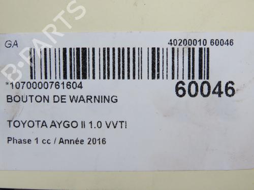 Warning switch TOYOTA AYGO (_B4_) 1.0 (KGB40) | BP37705496I22 - Image 5