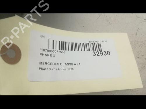 Left headlight MERCEDES-BENZ A-CLASS (W168) A 140 (168.031, 168.131) | BP9595815C28