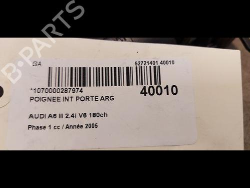 rear-left-interior-door-handle-audi-a6-c6-4f2-2004-2005-2006-2007-2008-2009-2010-2011-23176858 main image