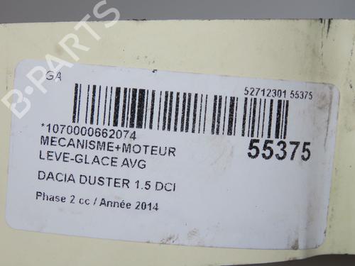 Used Front left window mechanism Front left window mechanism DACIA DUSTER (HS_) 1.5 dCi (86 hp) 39756489 39756489